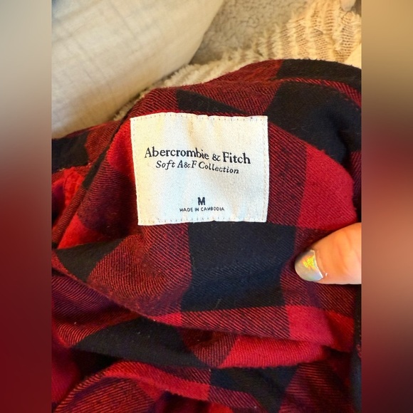 Abercrombie Knit Buffalo Check Buttondown - Picture 4 of 4